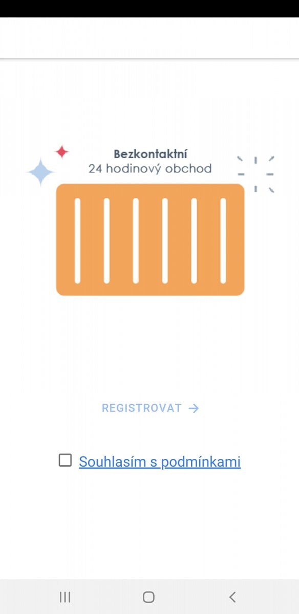 Bezobslužný obchod COOP Strakonice - aplikace Contio