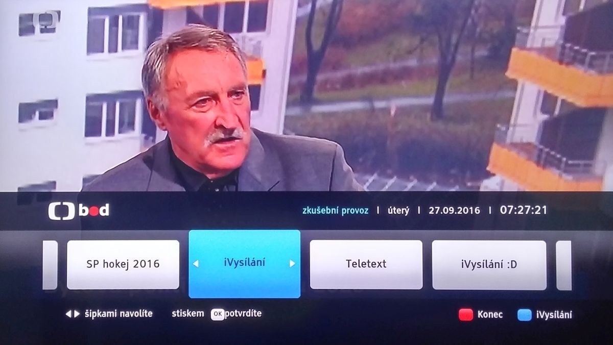 ČT - debata Clinton vs. Trump v HbbTV