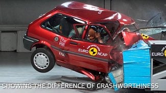 Náhledový obrázek - Video: 20 let vývoje bezpečnosti v jedné minutě. Nárazové testy Euro NCAP slaví výročí