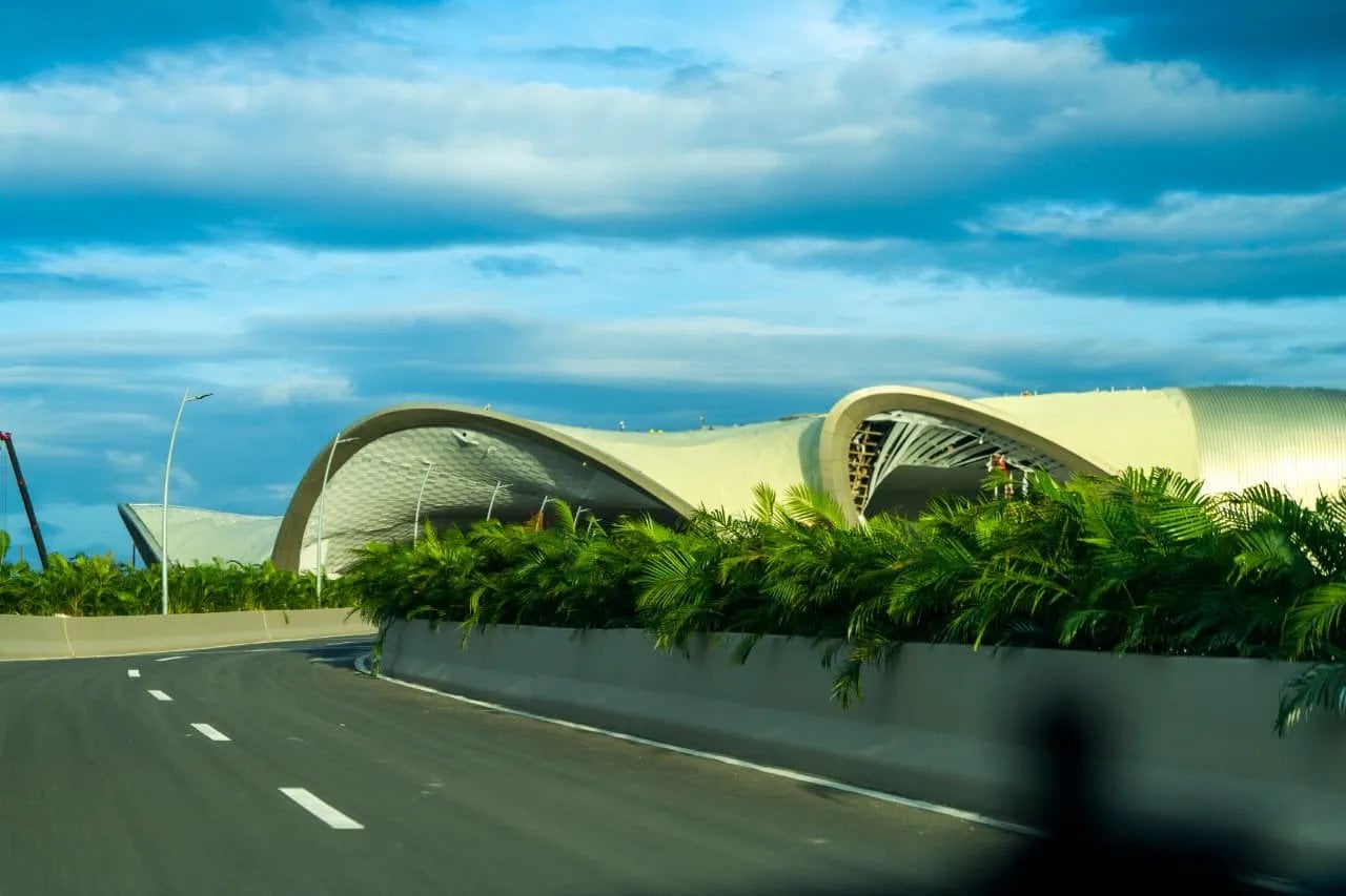 Nové letiště v Bombaji