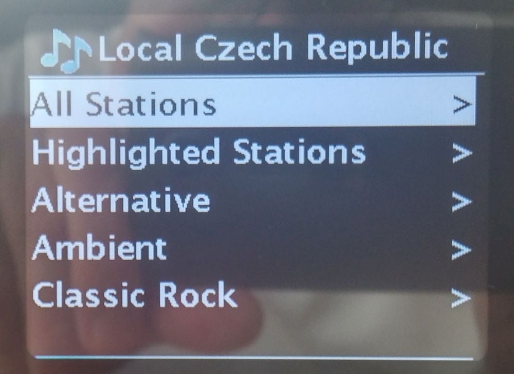 Technisat DigitRadio 110 IR - internetová rádia