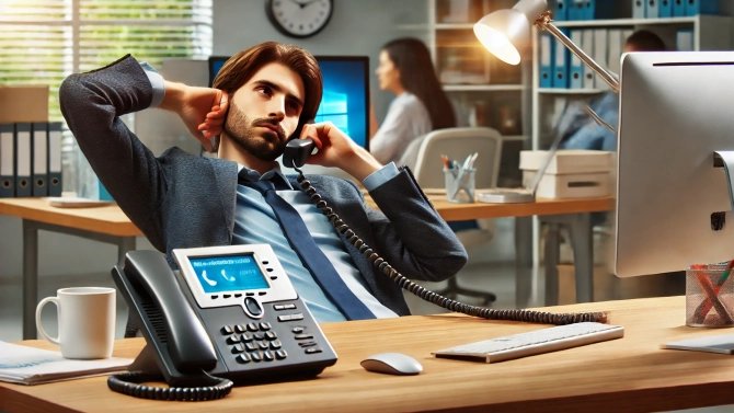 Volající na technickou podporu