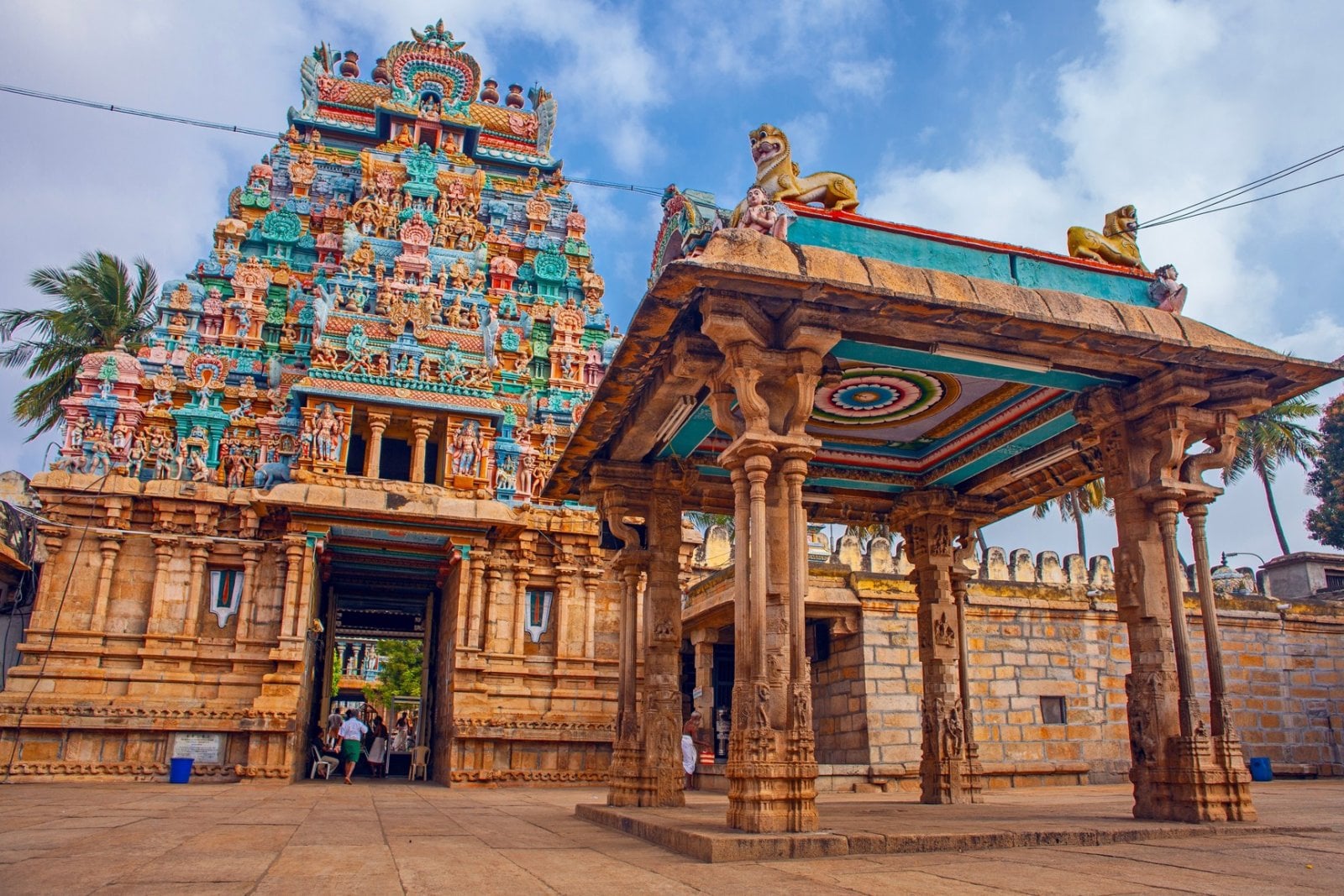Chrám Sri Ranganatha Swamy v indickém státě Tamilnádu