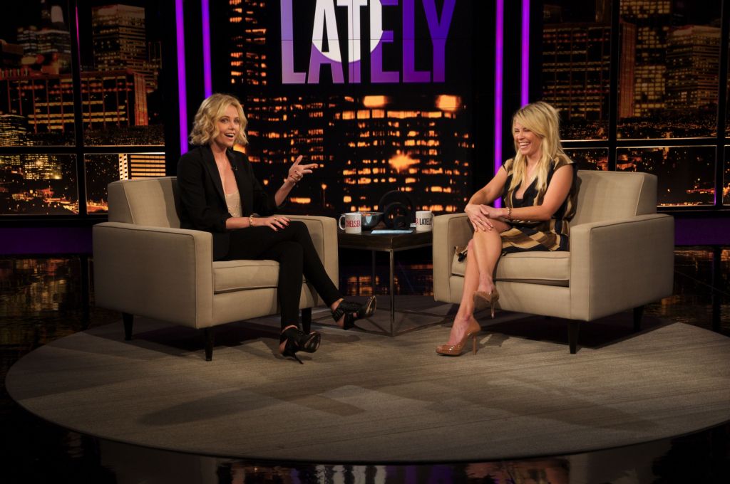 Chelsea Lately with Charlize Theron