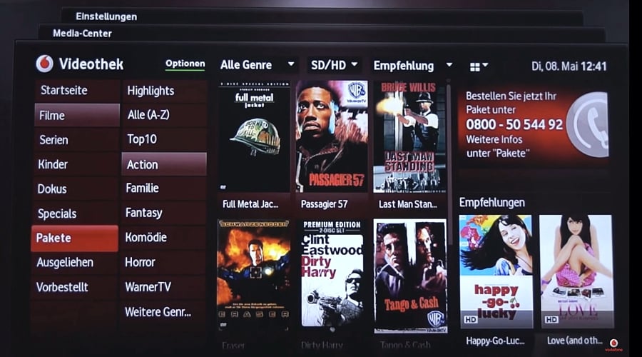 Fritz!Box 7490 - videotéka