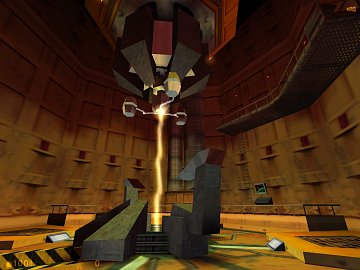 Obrázky z linuxové verze hry Half-Life.