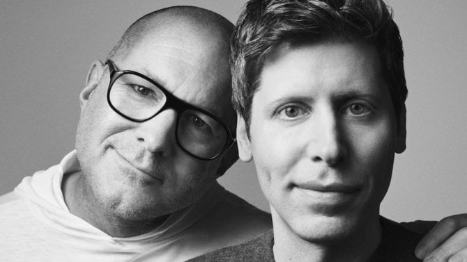 Jony Ive a Sam Altman, OpenAI