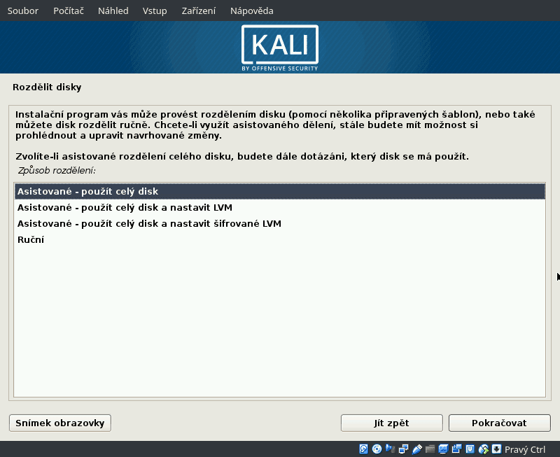 Kali Linux 2019.4 Xfce