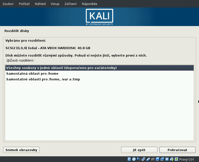Kali Linux 2019.4 Xfce
