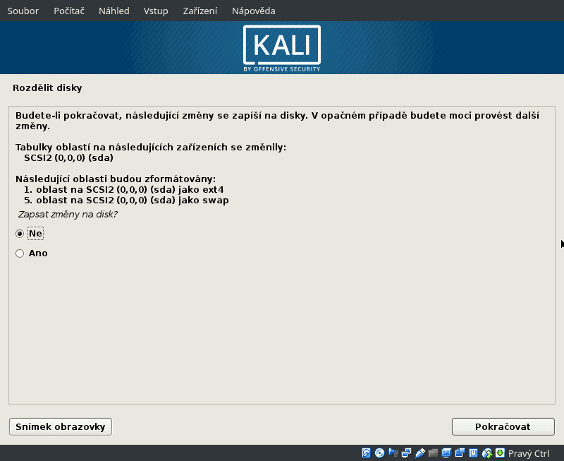 Kali Linux 2019.4 Xfce