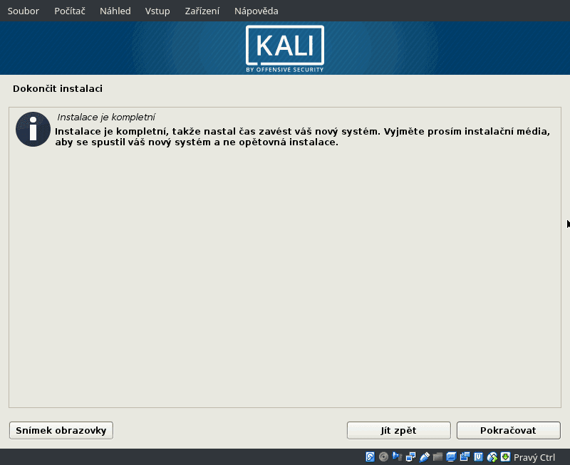 Kali Linux 2019.4 Xfce