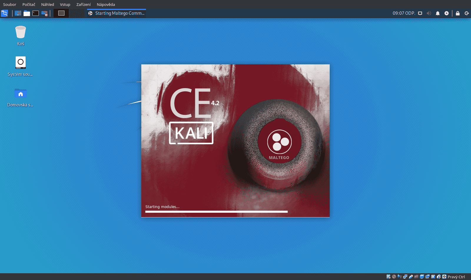 Kali Linux 2019.4 Xfce