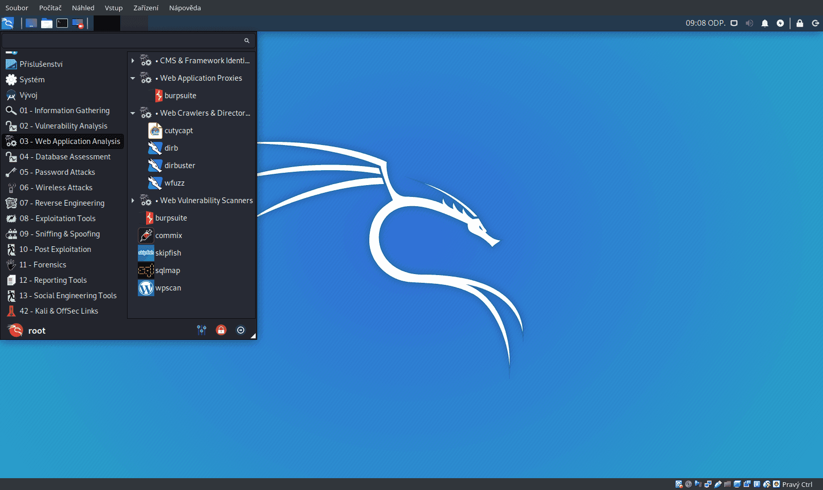 Kali Linux 2019.4 Xfce