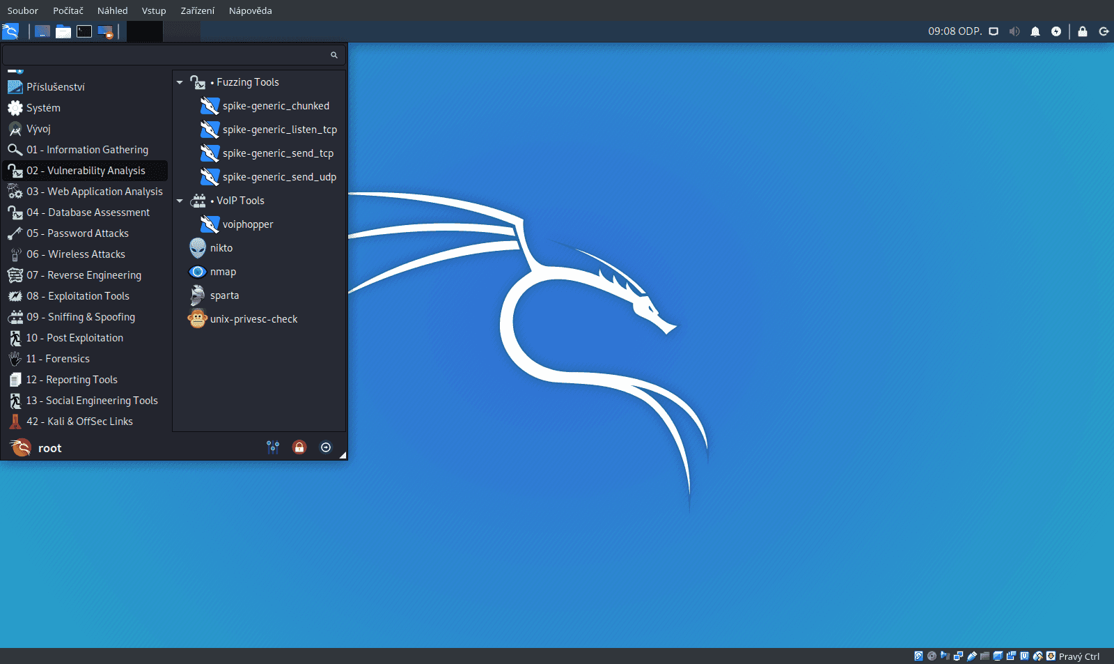 Kali Linux 2019.4 Xfce