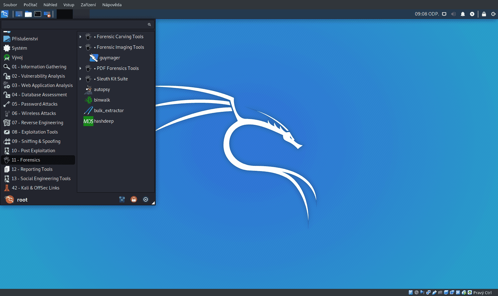 Kali Linux 2019.4 Xfce
