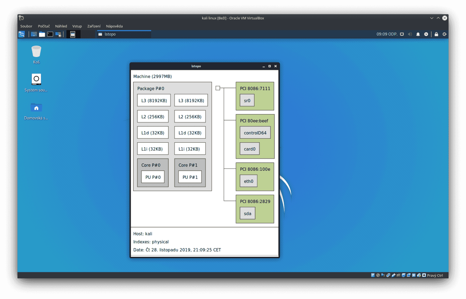 Kali Linux 2019.4 Xfce