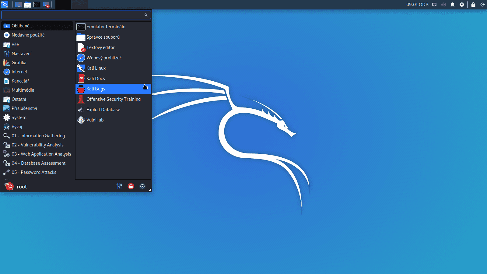 Kali Linux 2019.4 Xfce