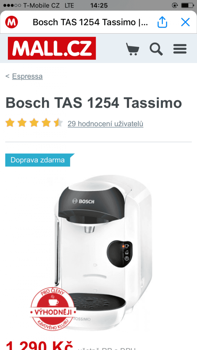 Mall.cz a jeho chatbot EVA pro Facebook Messenger