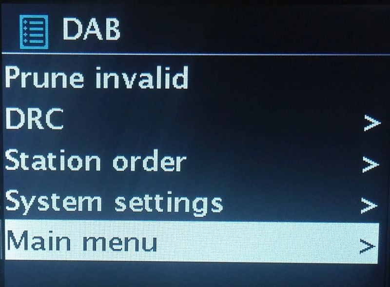 Noxon A560+ - DAB a Internet radio