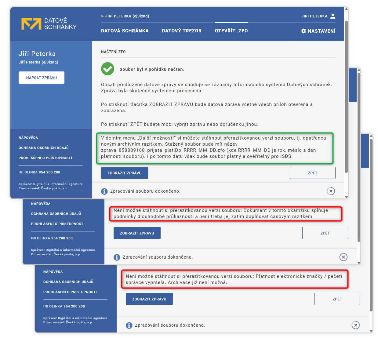 Přerazítkovávání v ISDS