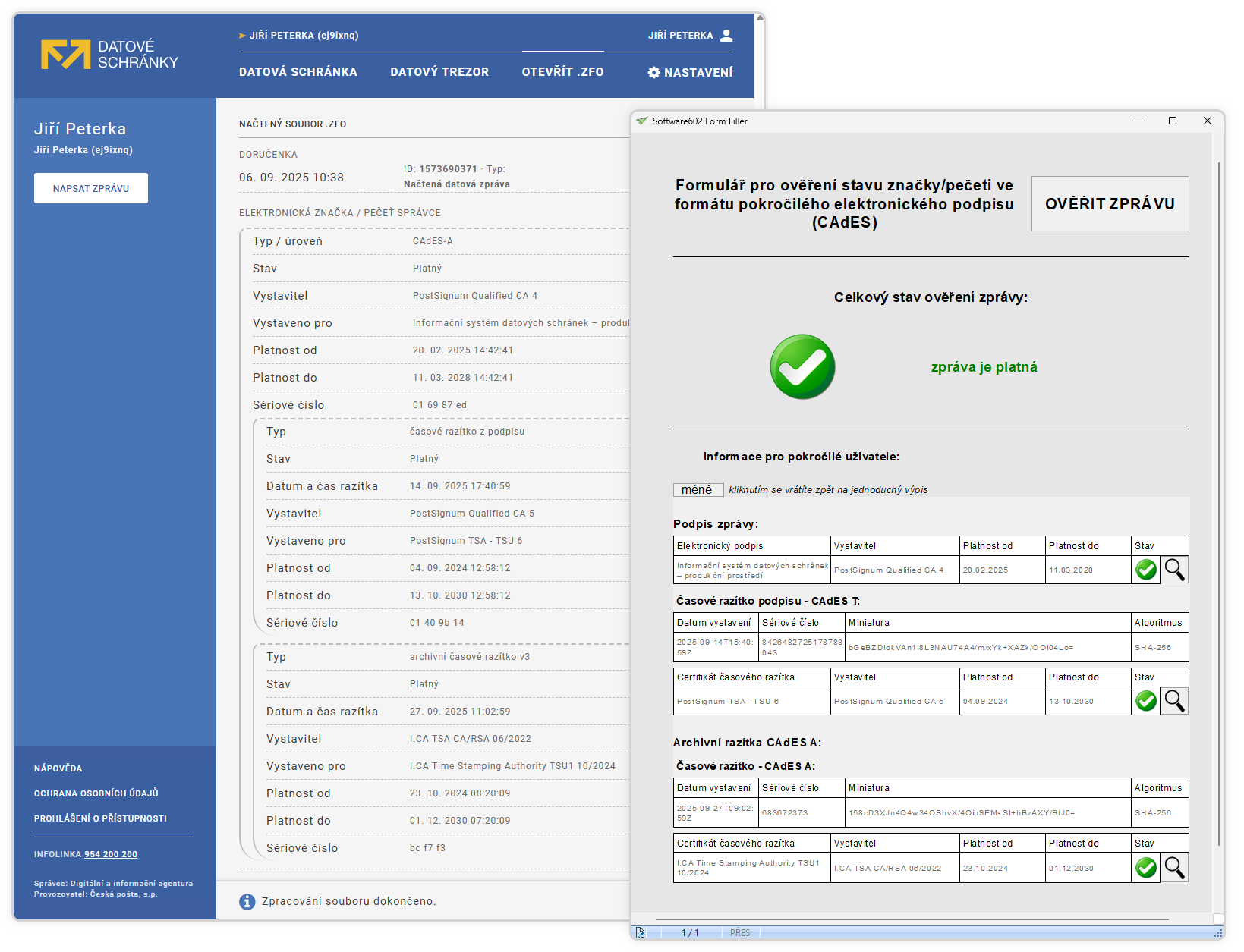 Přerazítkovávání v ISDS