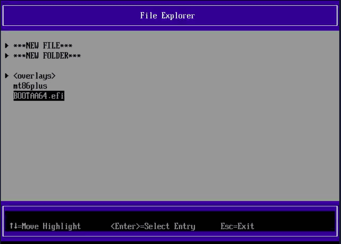 UEFI na RPi5 obrázek 5