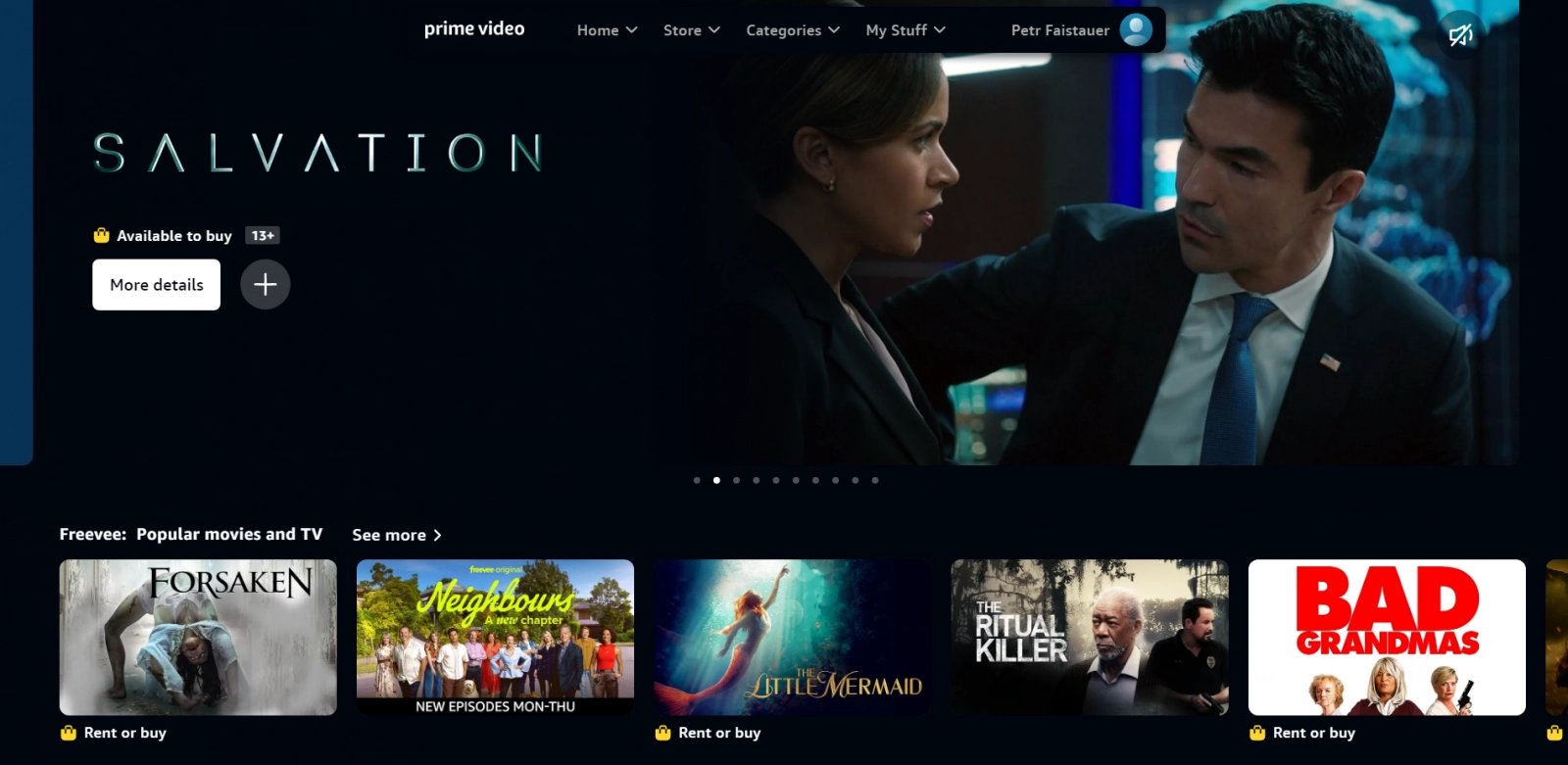 Britská verze Amazon Prime Video