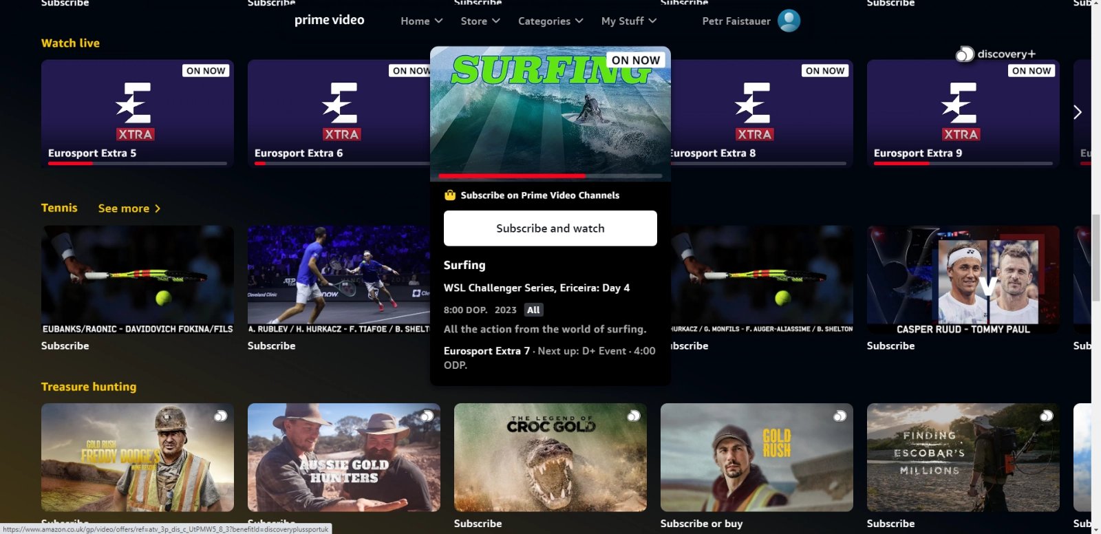 Britská verze Amazon Prime Video