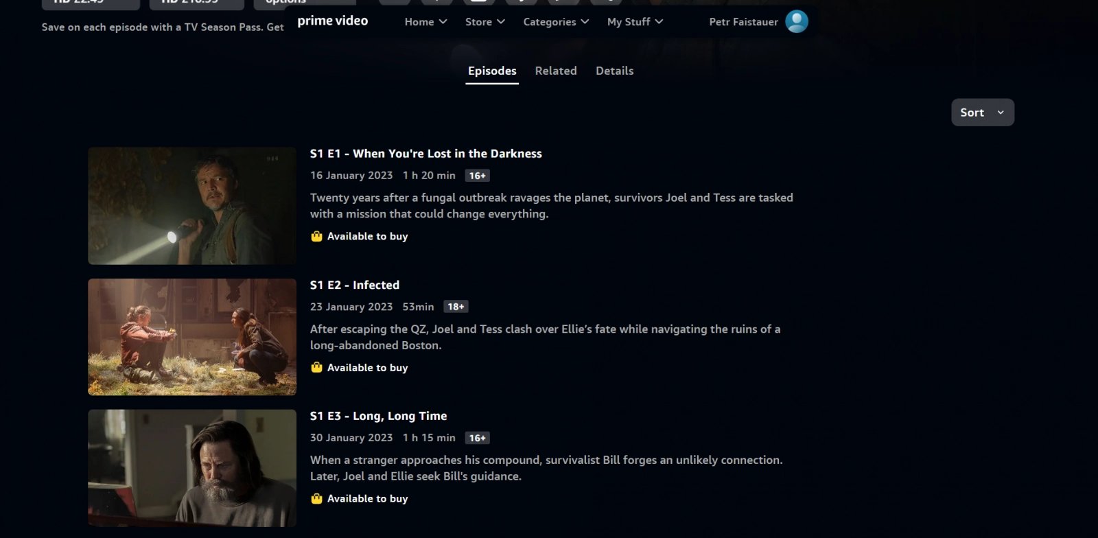 Britská verze Amazon Prime Video