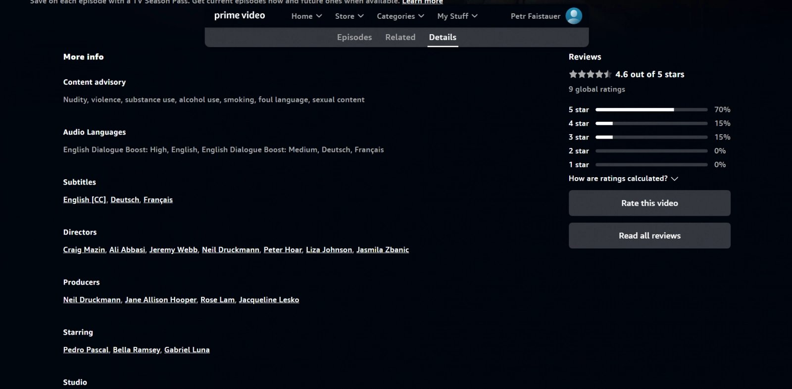 Britská verze Amazon Prime Video