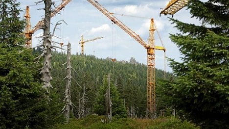 Náhledový obrázek - Staveniště Krkonoše. Národní park zažívá stavební boom
