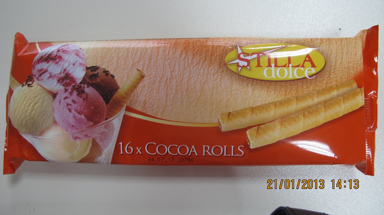 oplatkové trubičky STILLA dolce COCOA ROLLS, Kaufland
