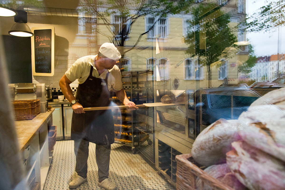 V Antonínově pekařství uvidíte celou výrobu přímo na prodejně