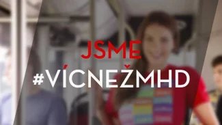 Vizuál kampaně Víc než MHD