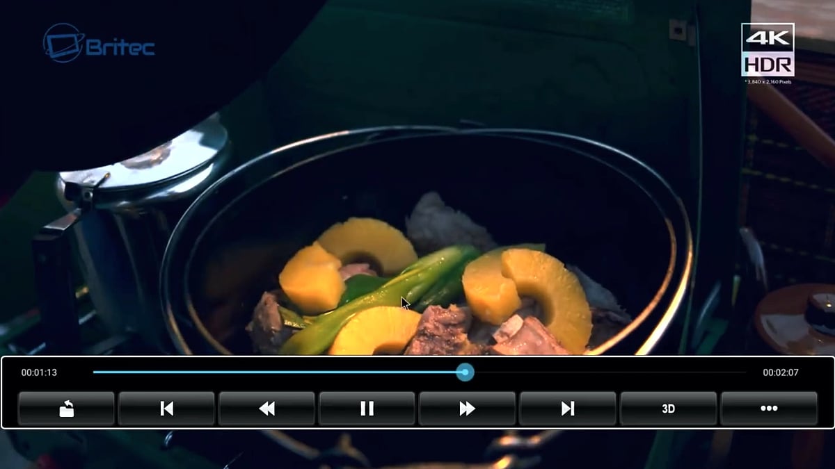 Mecool M8S Pro L - Ukázky přehrávání – média přehrávač 2/2