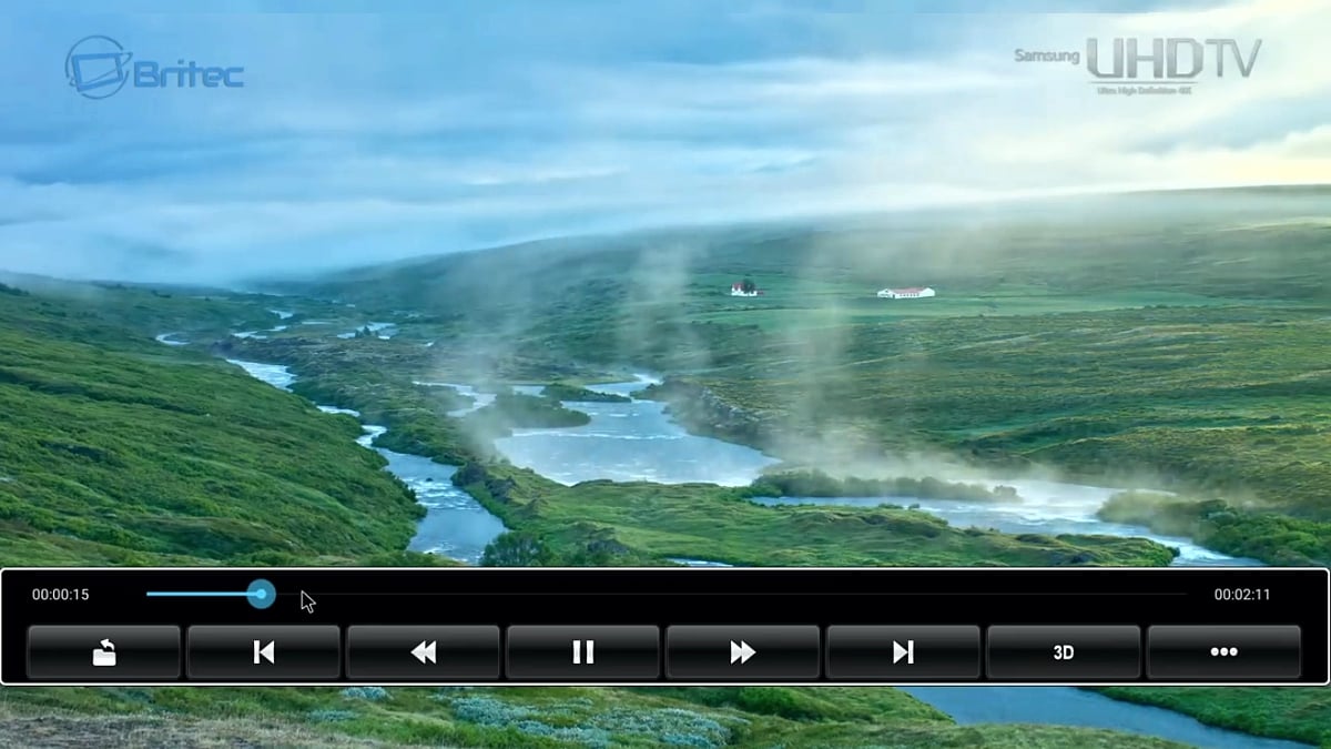 Mecool M8S Pro L - Ukázky přehrávání – média přehrávač 2/2