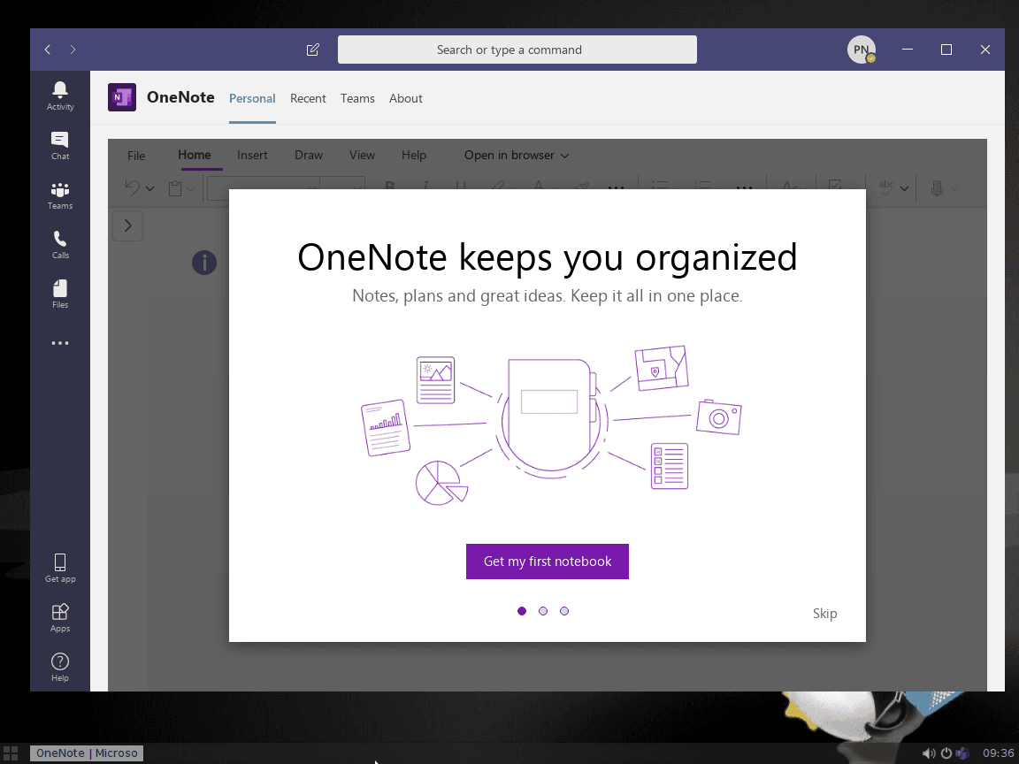 Microsoft Teams pro Linux