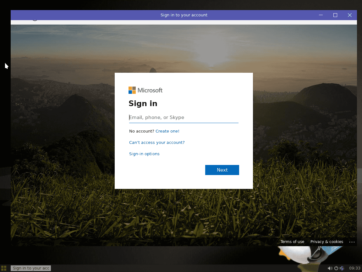 Microsoft Teams pro Linux