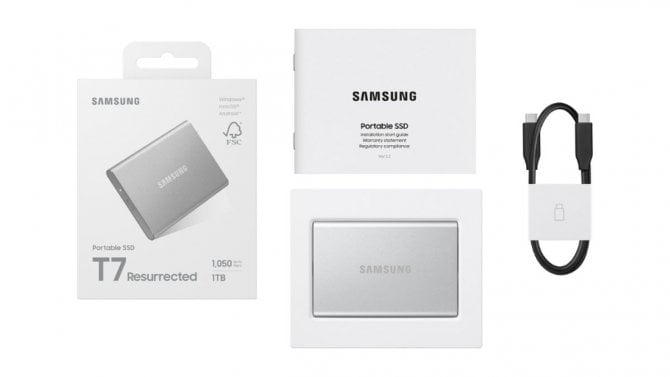 SSD disk Samsung T7 Resurrected