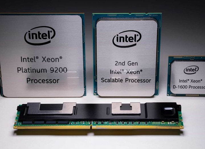 Intel Xeon Cascade Lake oficialni 1600