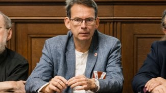 Petr Drulák ze spolku Svatopluk