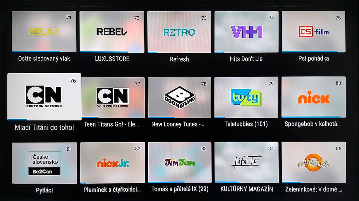 SledováníTV - aktuální programová nabídka