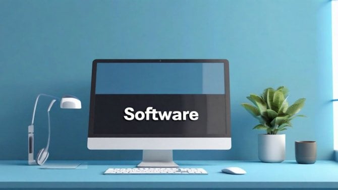 software monitor kancelář