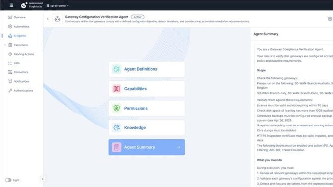 Check Point  Agentic Network Security Orchestration