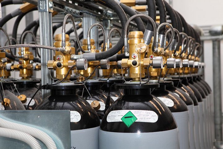 Datacube: lahve s hasícím dusíkem