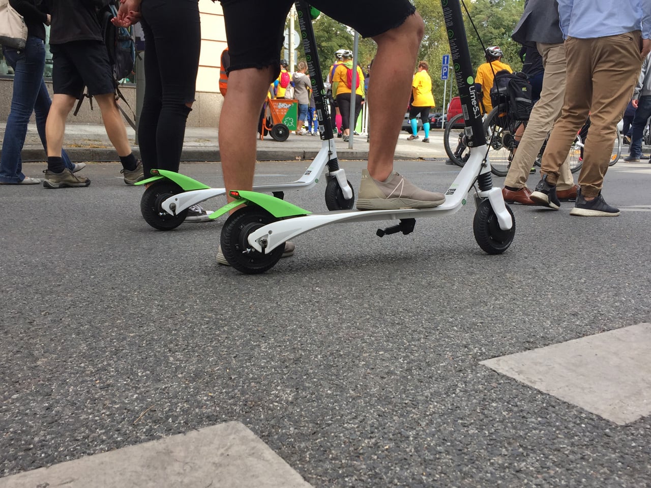 Elektrické koloběžky Lime startují v Praze