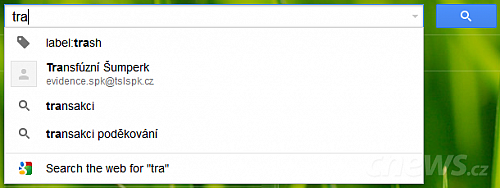 Lepší hledání v Gmailu