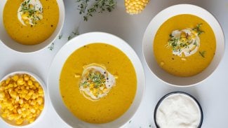 Kukuřičná polévka