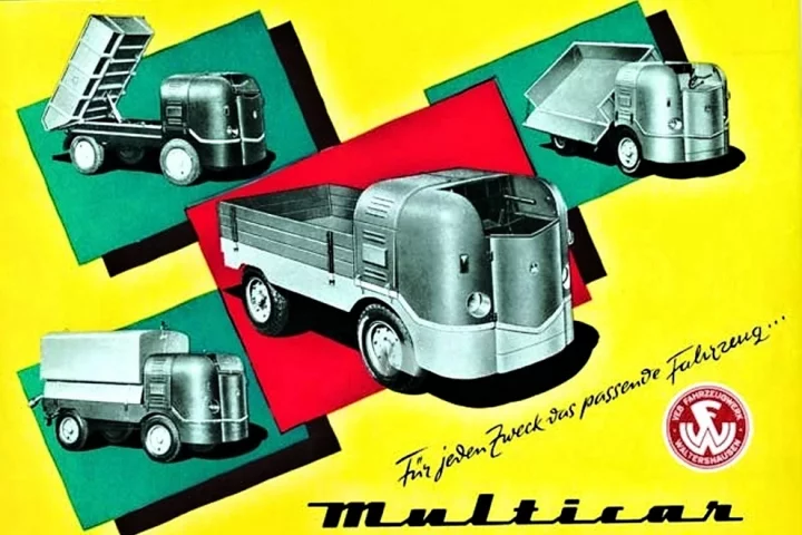 „Multicar – pro každý účel to správné vozidlo“, jak říká reklamní slogan waltershausenské „automobilky“