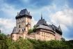 Karel IV. vybudoval mimo jiné i hrad Karlštejn. jehož stavba započala v roce 1348.